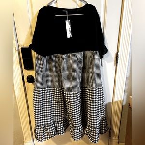 NWT Gingham Dress